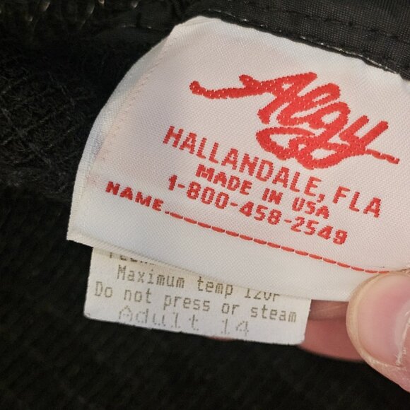 VTG 90s Sequins Dance Performance Tank Shirt Stretch Black Green Sz L Recital - Picture 7 of 10